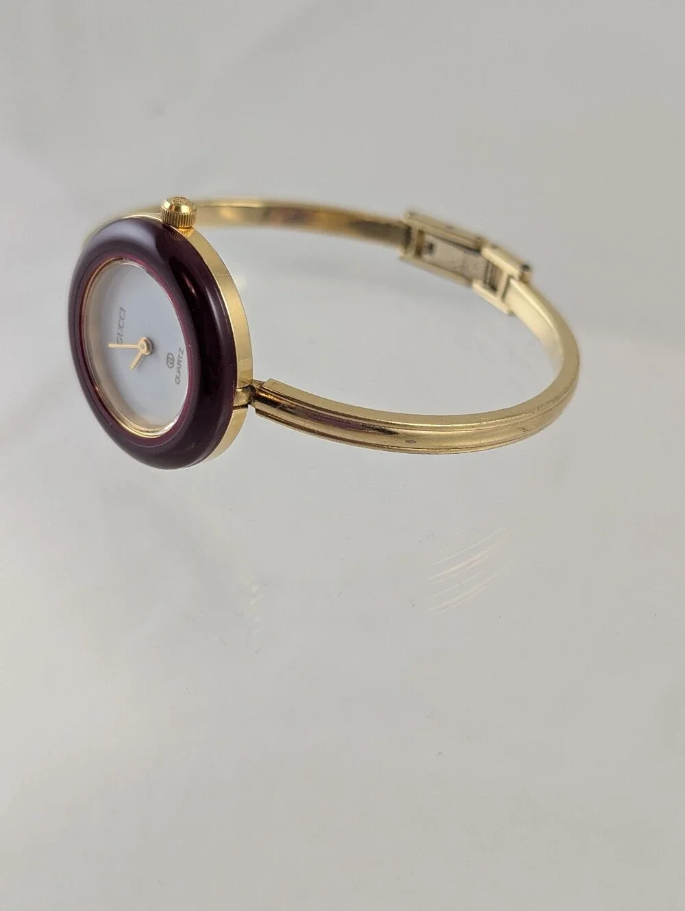AUTHENTIC GUCCI 1100L BEZEL BANGLE WATCH w/5 Bezels/ PETITE/EXCELLENT